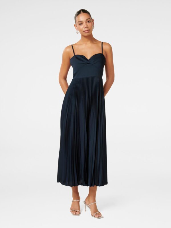 Chloe Pleated Midi Dress