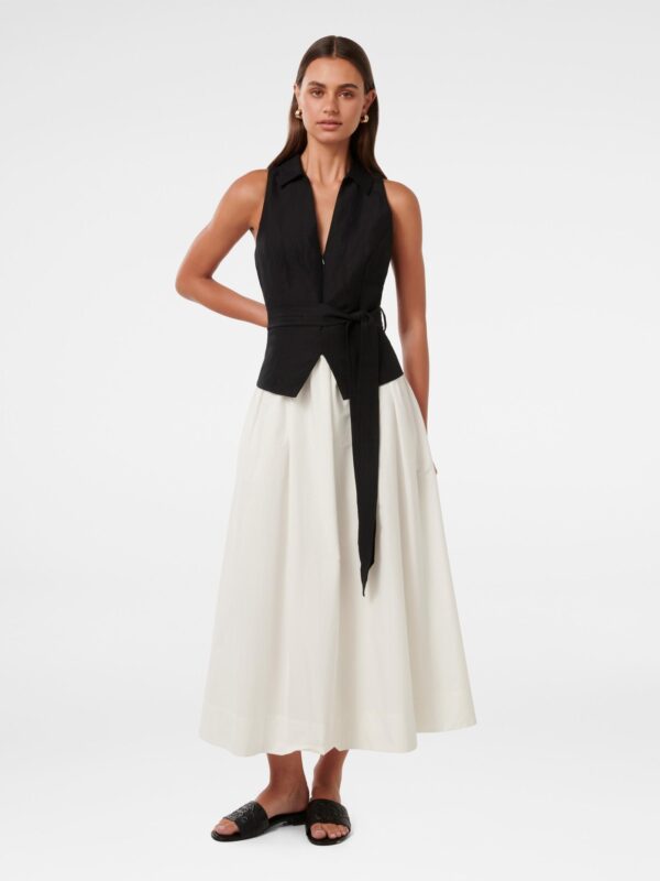 Liana 2 in 1 Collared Midi Dre