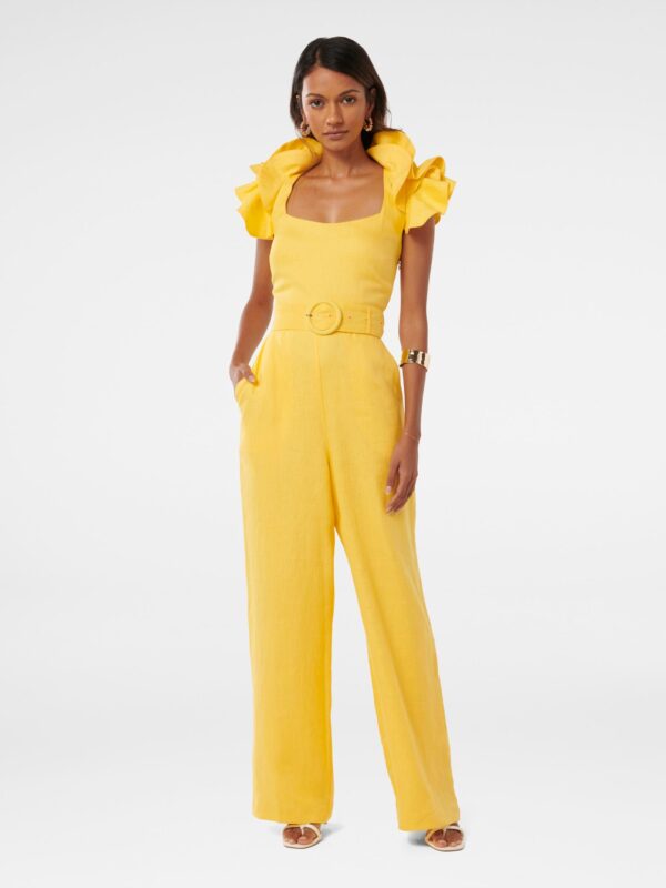 Macey Petite Ruffle Sleeve Jum