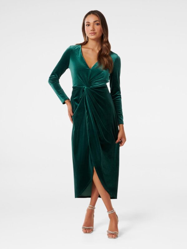Sofia Petite Velvet Twist Midi