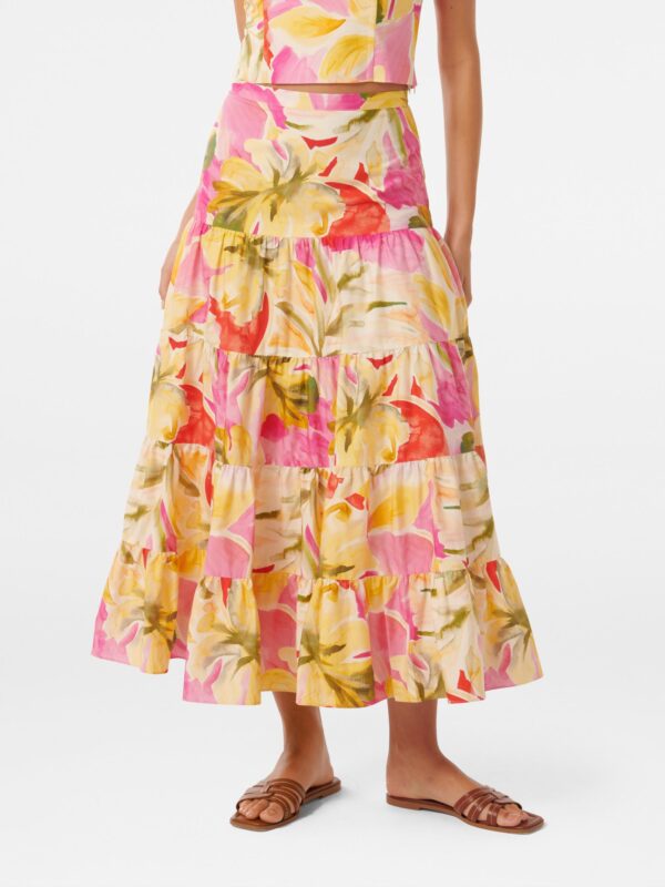 Tilly Tiered Midi Skirt
