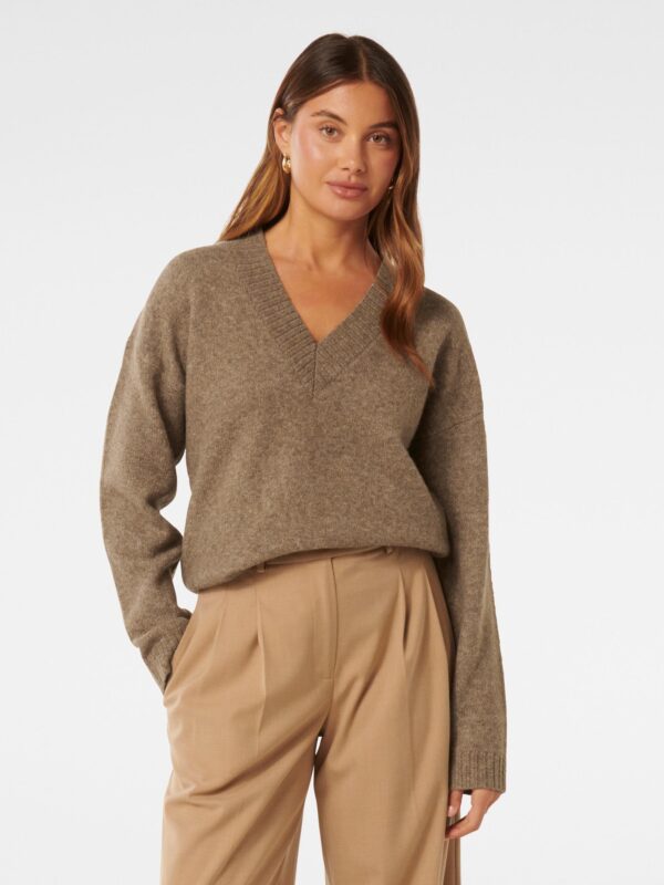 Vera V Neck Mid Sweater